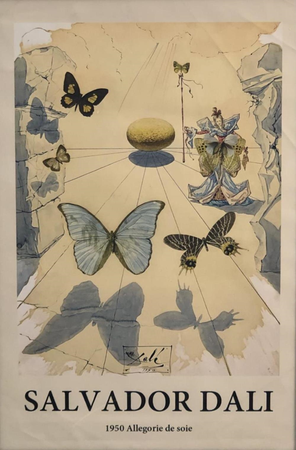 Salvador Dalí | Femme Butterfly | MutualArt