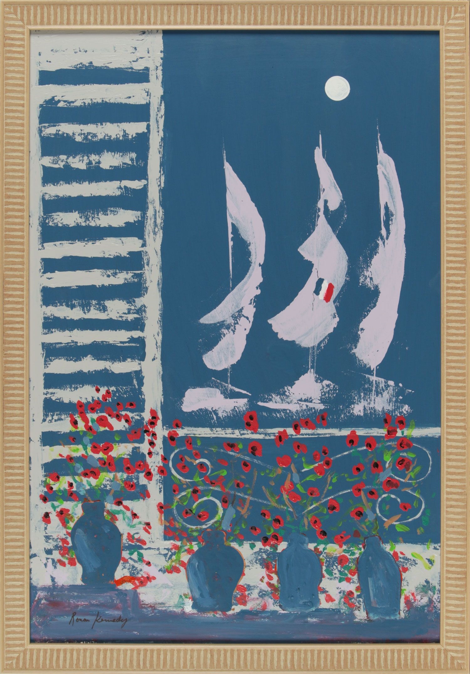 Ronan Kennedy | WINDOW ON THE HARBOUR, VILLEFRANCHE | MutualArt