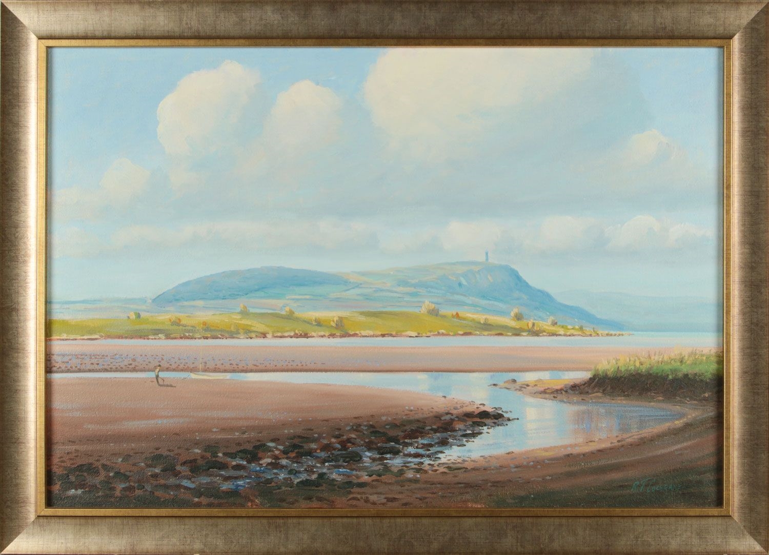Ray Cochrane | SCARBO TOWER ACROSS STRANGFORD LOUGH | MutualArt