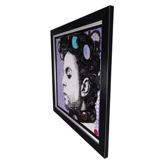Ben Riley | Ben Riley b.1981 Purple Rain Prince Media Painting (2018 ...