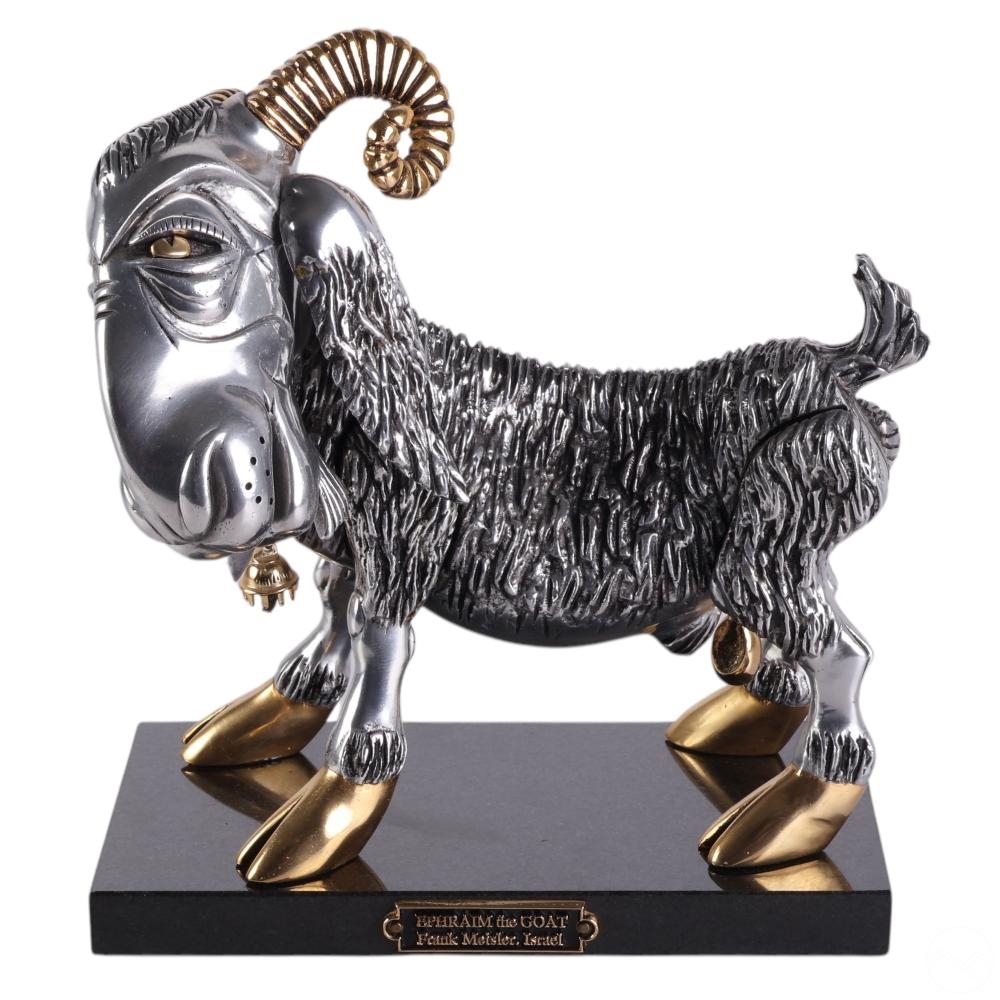 Frank Meisler | Frank Meisler Ephraim The Goat Kinetic Sculpture ...
