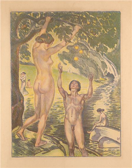 Reife Früchte by Ludwig von Hofmann, 1916