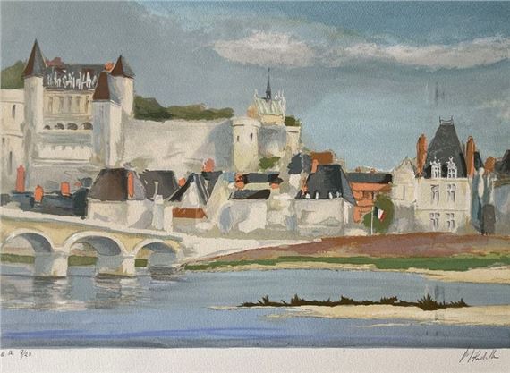 Pierre-Marie Rudelle | Banks of the Loire at Amboise | MutualArt