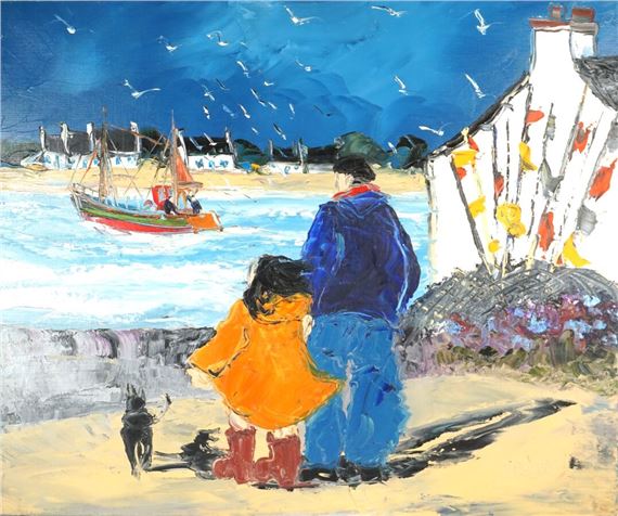 L'enfant au ciré jaune by Christian Sanseau, 2003