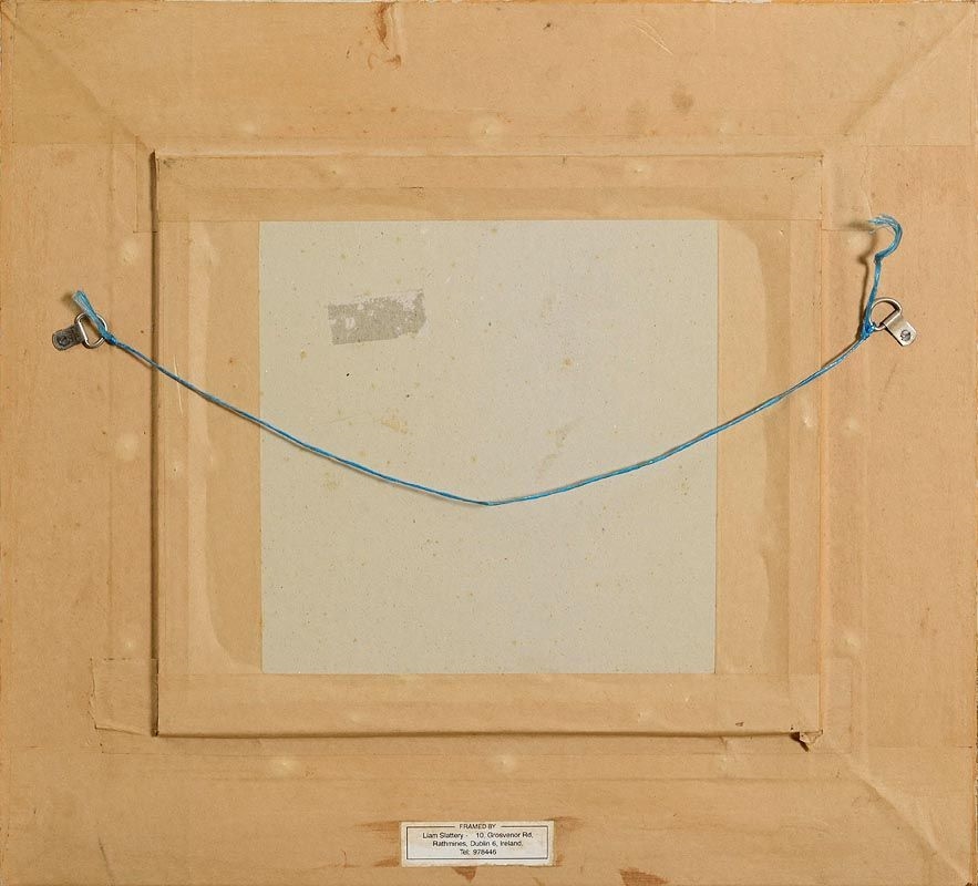 Artwork by Walter Verling, Western Landscape (1998, Made of oil on board