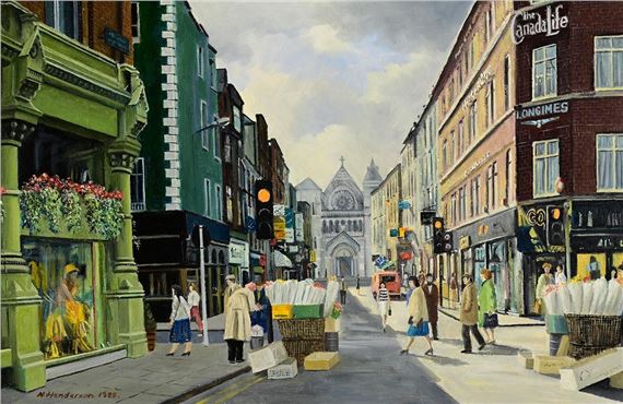 South Anne Street, Dublin (1985 by Neville Henderson, 1985