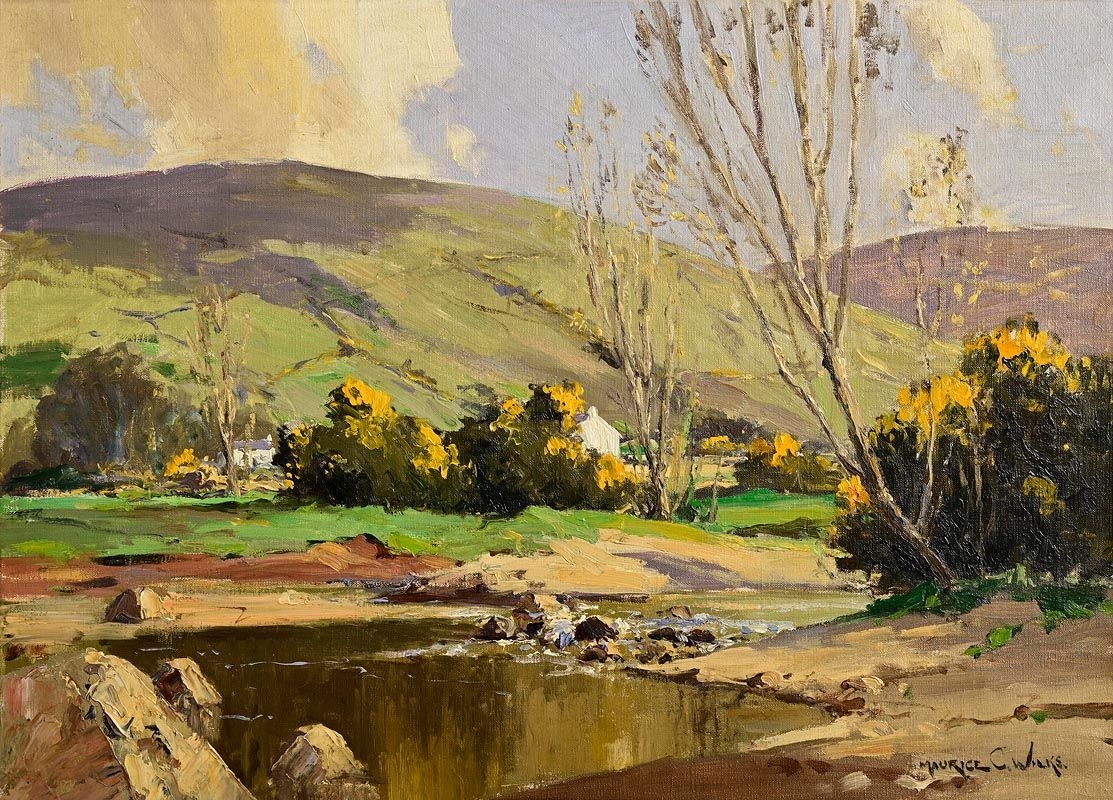 Maurice Canning Wilks | Spring in Cushendun (c.1940's (Circa 1940s ...