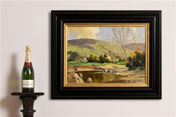 Maurice Canning Wilks | Spring in Cushendun (c.1940's (Circa 1940s ...