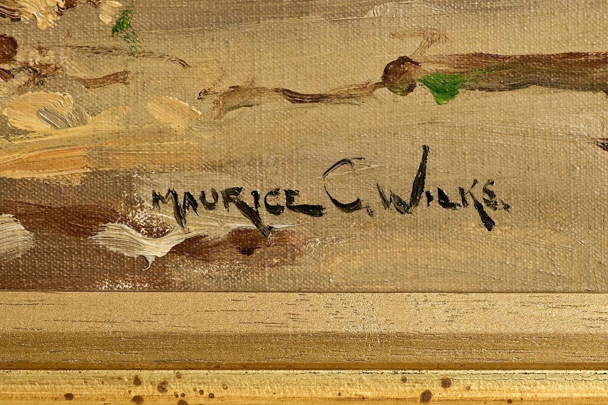 Maurice Canning Wilks | Spring in Cushendun (c.1940's (Circa 1940s ...