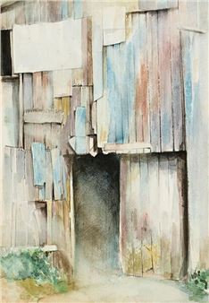 Door to Skinners Yard, Baltimore (1982 - Floyd Placzek