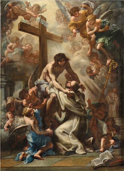 The Miracle of Saint Bernard of Clairvaux by Giovanni Odazzi