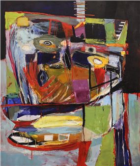 Reinder Oldenburger ''On the Move'' 2014 Oil - Reinder Oldenburger (b.1984 Dutch)