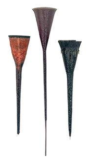 ''Three Funnels'' Industrial Felt - Joan Livingstone