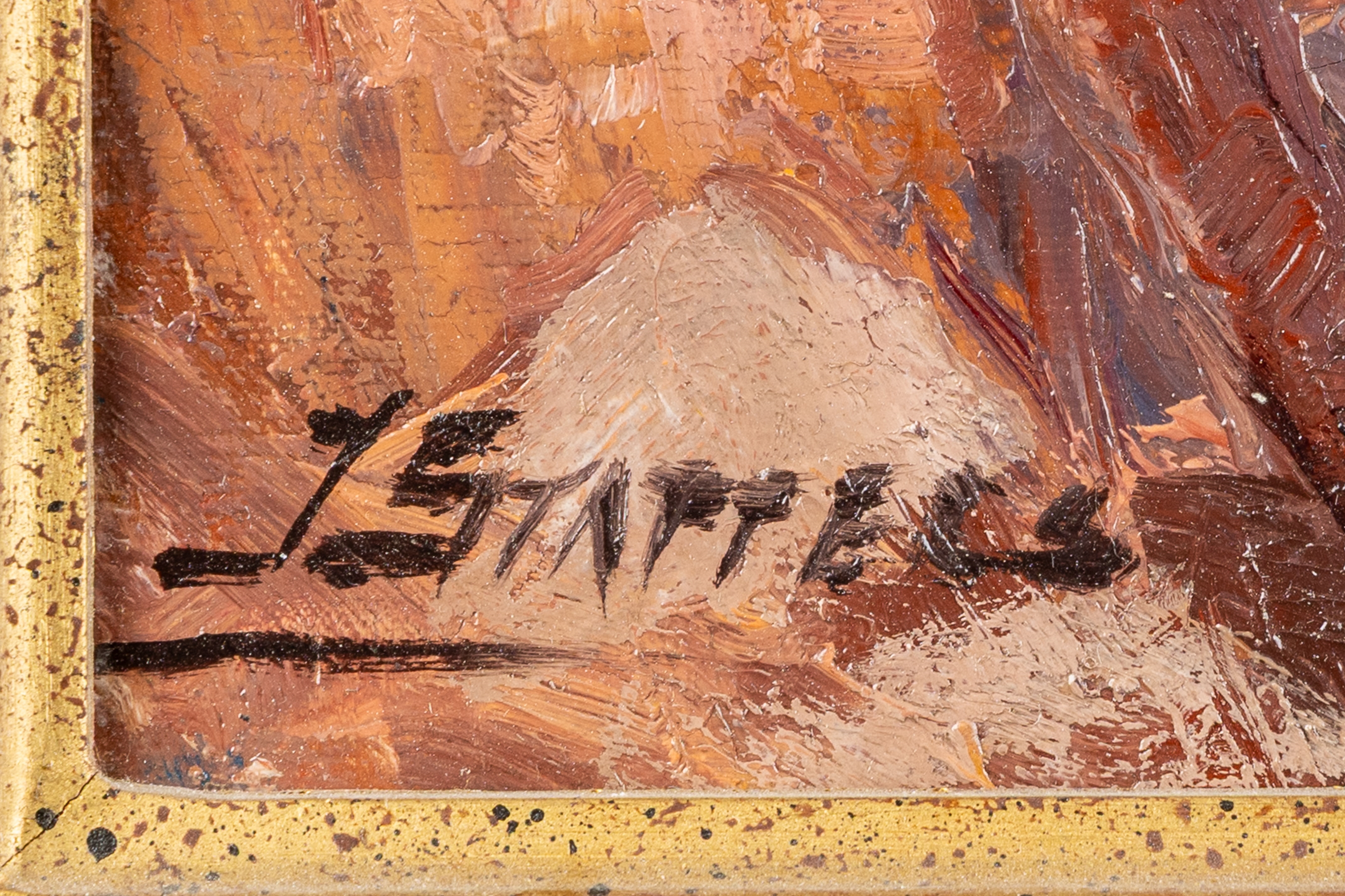 Artwork by Julien Stappers, 'The Esterel Massif' (L:80 x H:50, Made of Oil on canvas