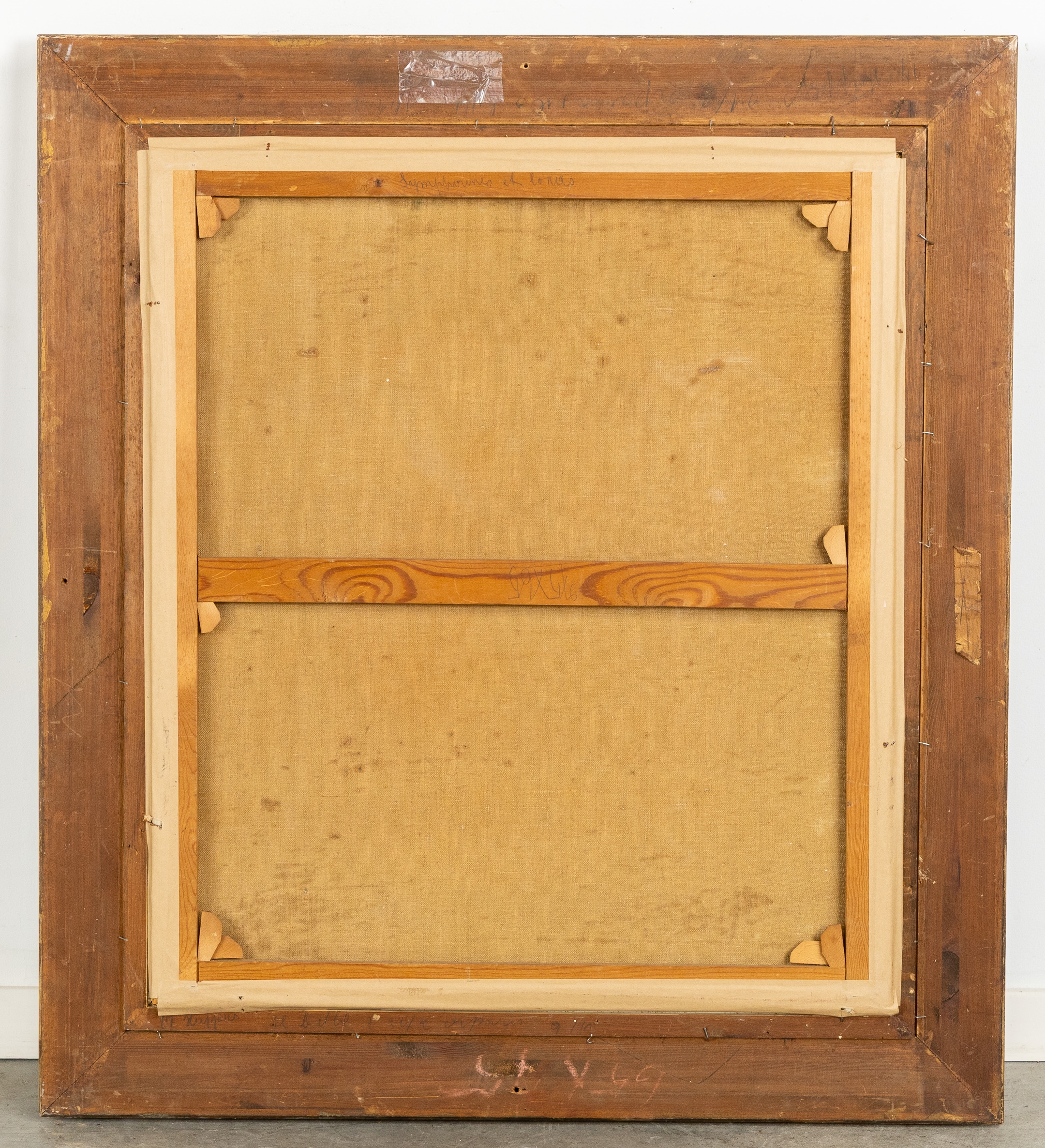 Artwork by Julien Stappers, Julien Stappers (1875-1960) 'Bouquet with Snowberries' (1959) (L:75 x H:65 cm, Made of Oil on canvas