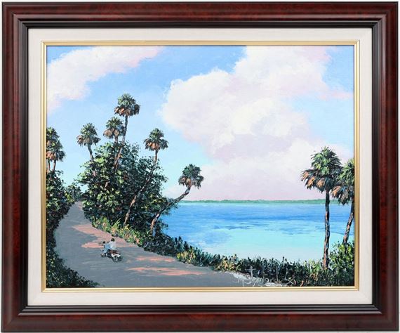 MARK STANFORD FLORIDA ARTIST RIVER ROAD RIDE by Mark Stanford, 2004