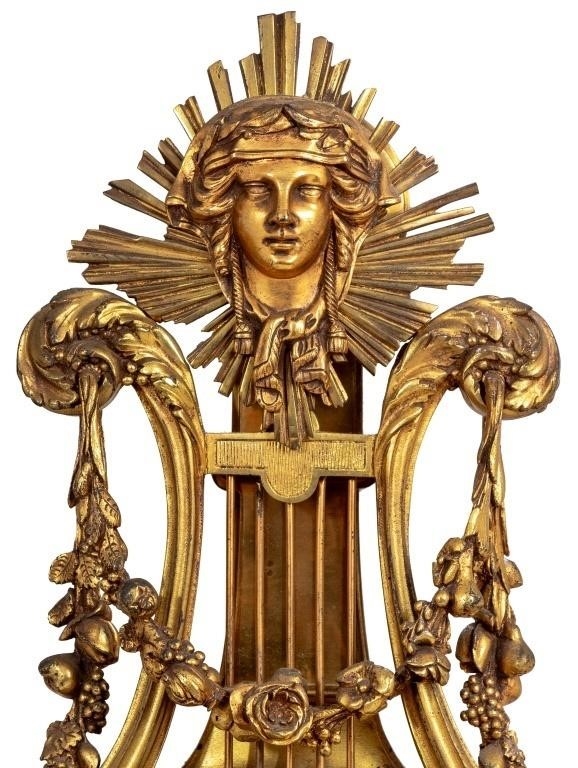 Raingo Freres | Louis XVI Style Gilt Bronze Cartel Clock (Late 19th ...
