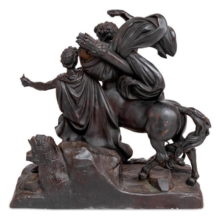François Rude | Francois Rude The Education of Achilles Bronze (Late ...