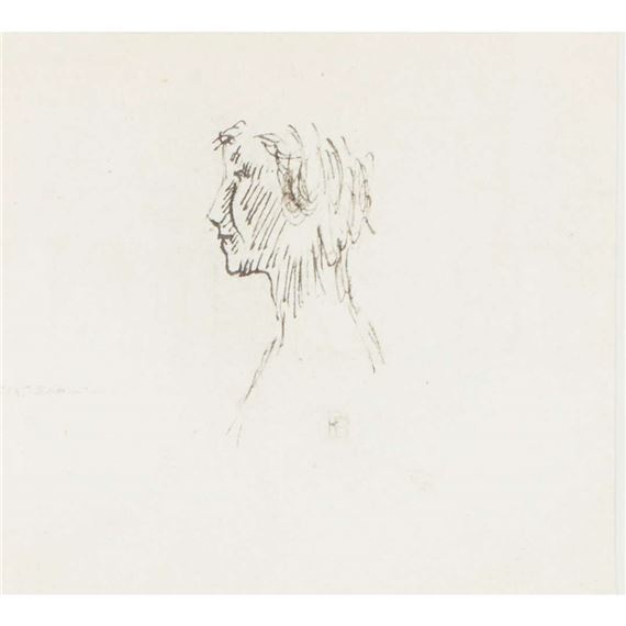 Pierre Bonnard | TÊTE DE JEUNE FILLE, c.1920 (Circa 1920) | MutualArt