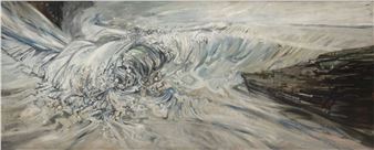 BREAKING WAVE, CORNWALL, c. 1952 - Edward Middleditch