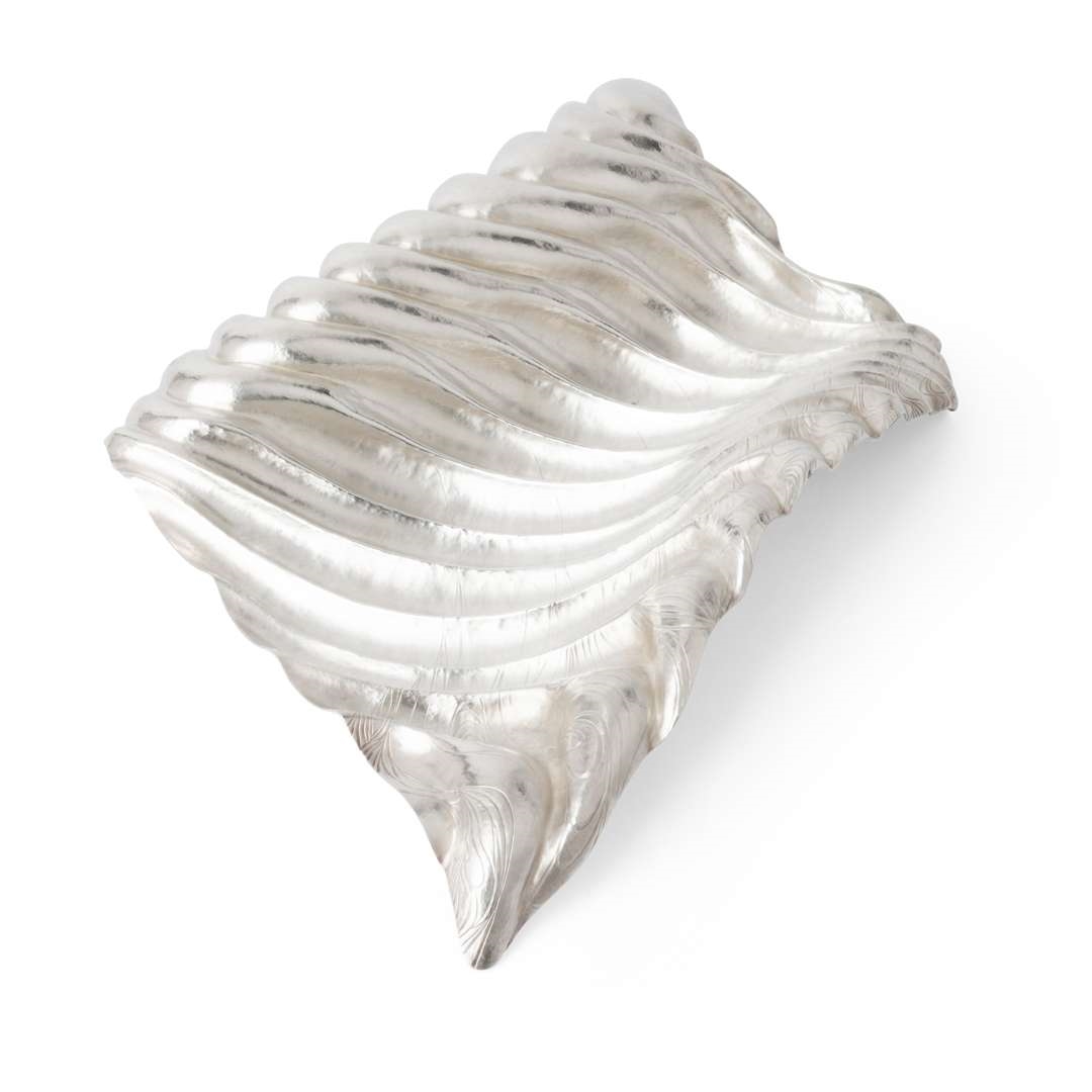 Artwork by Miriam Hanid, CORIOLIS CENTREPIECE, 2009, Made of silver