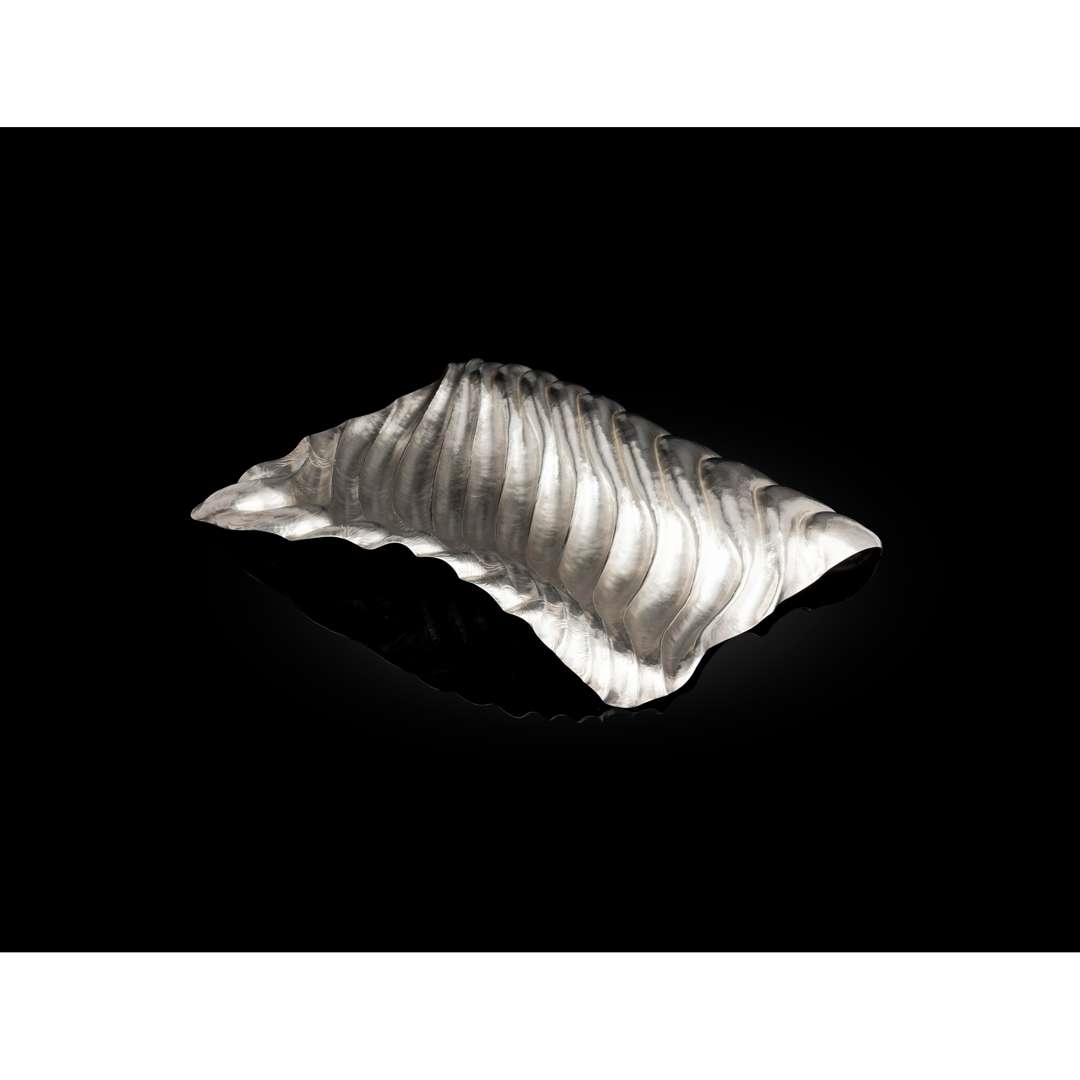 Artwork by Miriam Hanid, CORIOLIS CENTREPIECE, 2009, Made of silver