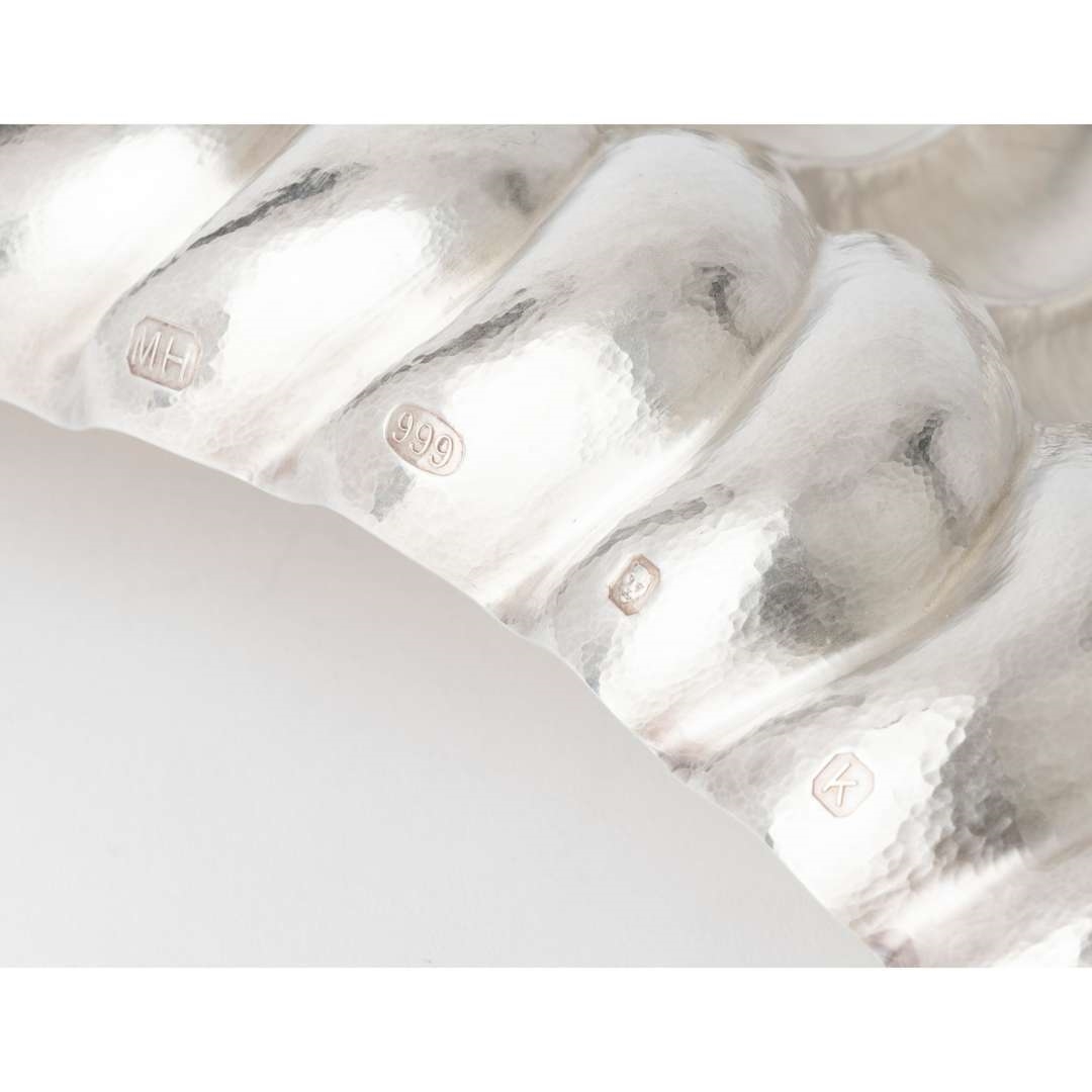 Artwork by Miriam Hanid, CORIOLIS CENTREPIECE, 2009, Made of silver