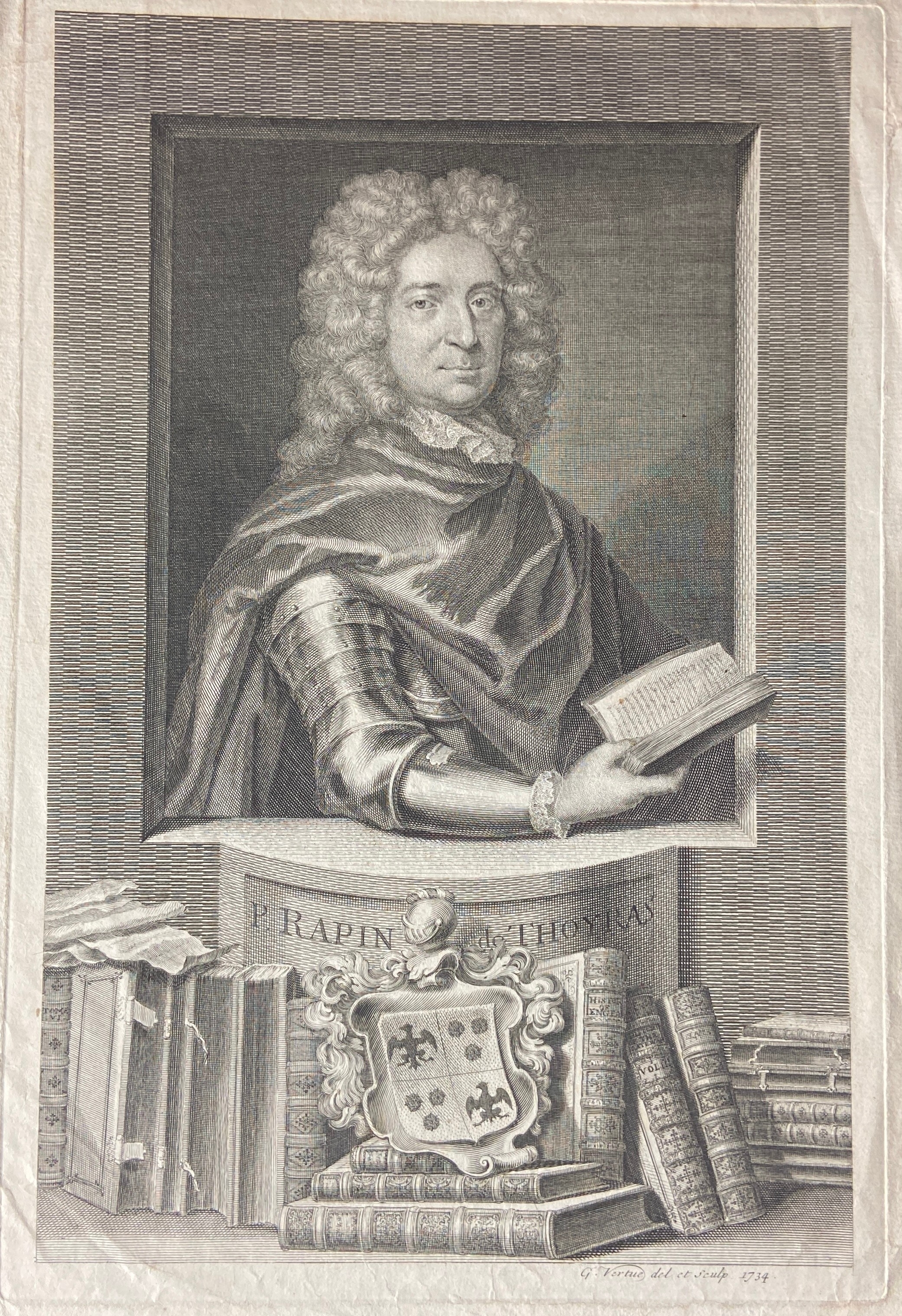 George Vertue | A possibly 18th century portrait engraving of the ...