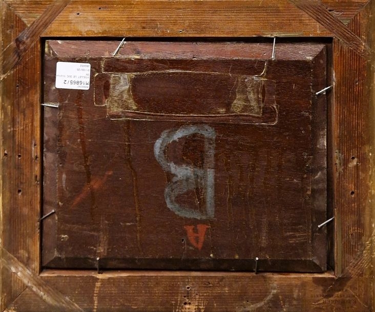 Artwork by Victor Viollet-le-Duc, snowy landscape, Made of Oil on panel