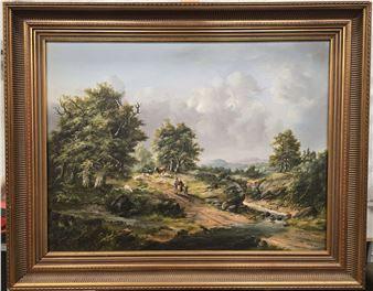 Figures in a Woodland Scene - Thomas Zorago