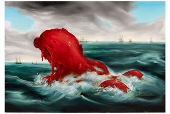 New art by Ernst Billgren exhibited at Nationalmuseum