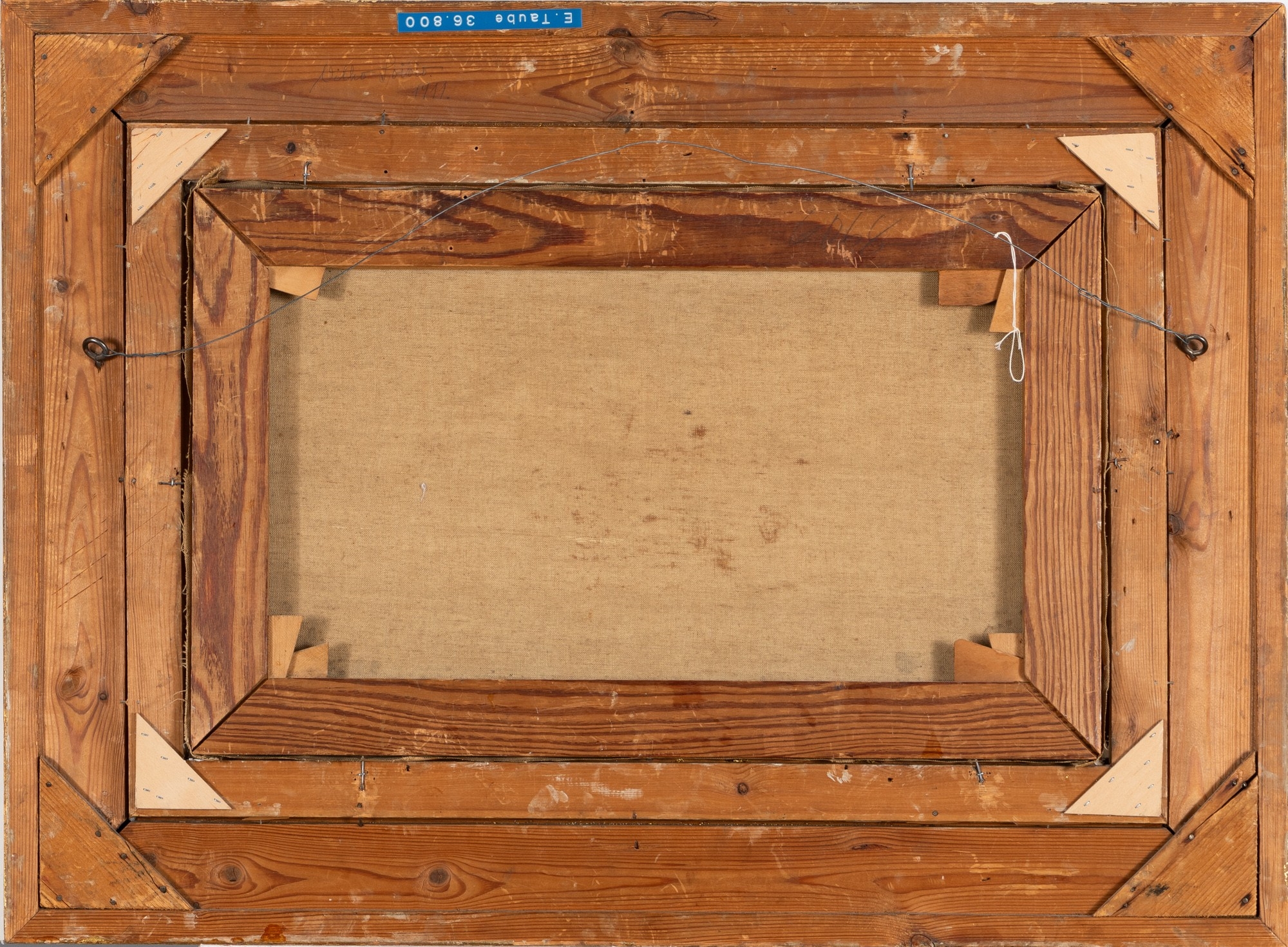 Artwork by Eugen Taube, Moonlight, Made of Oil