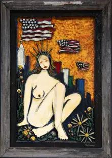 Ms. Liberty - Ab the Flagman