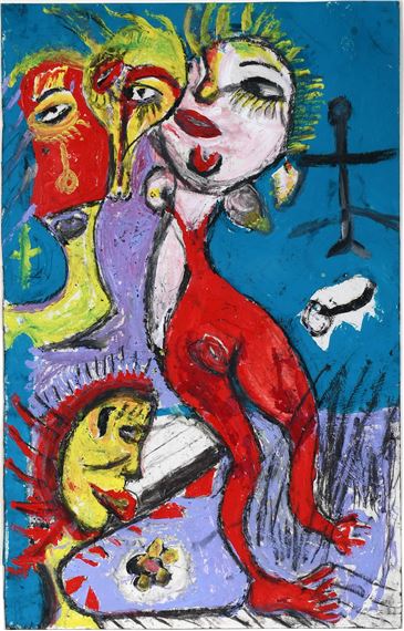 Dancing Erotic Figures - Joseph Hardin