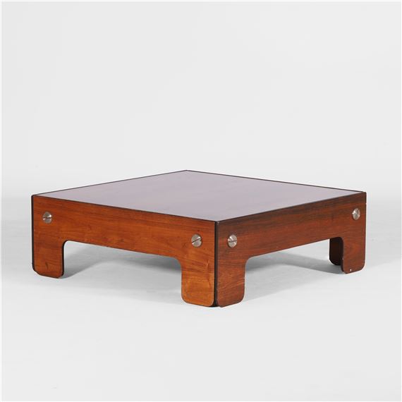 Sigurd Resell | a rosewood coffee table c.1960 with an inset glass top ...