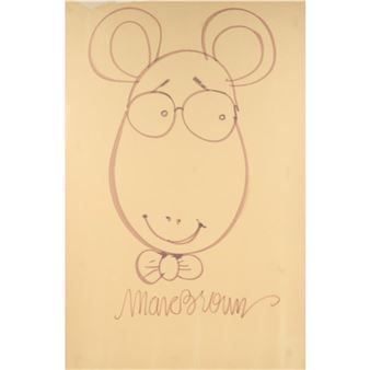Arthur the Aardvark, line drawing - Marc Brown