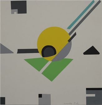 Geometric composition - Marcelle Cahn