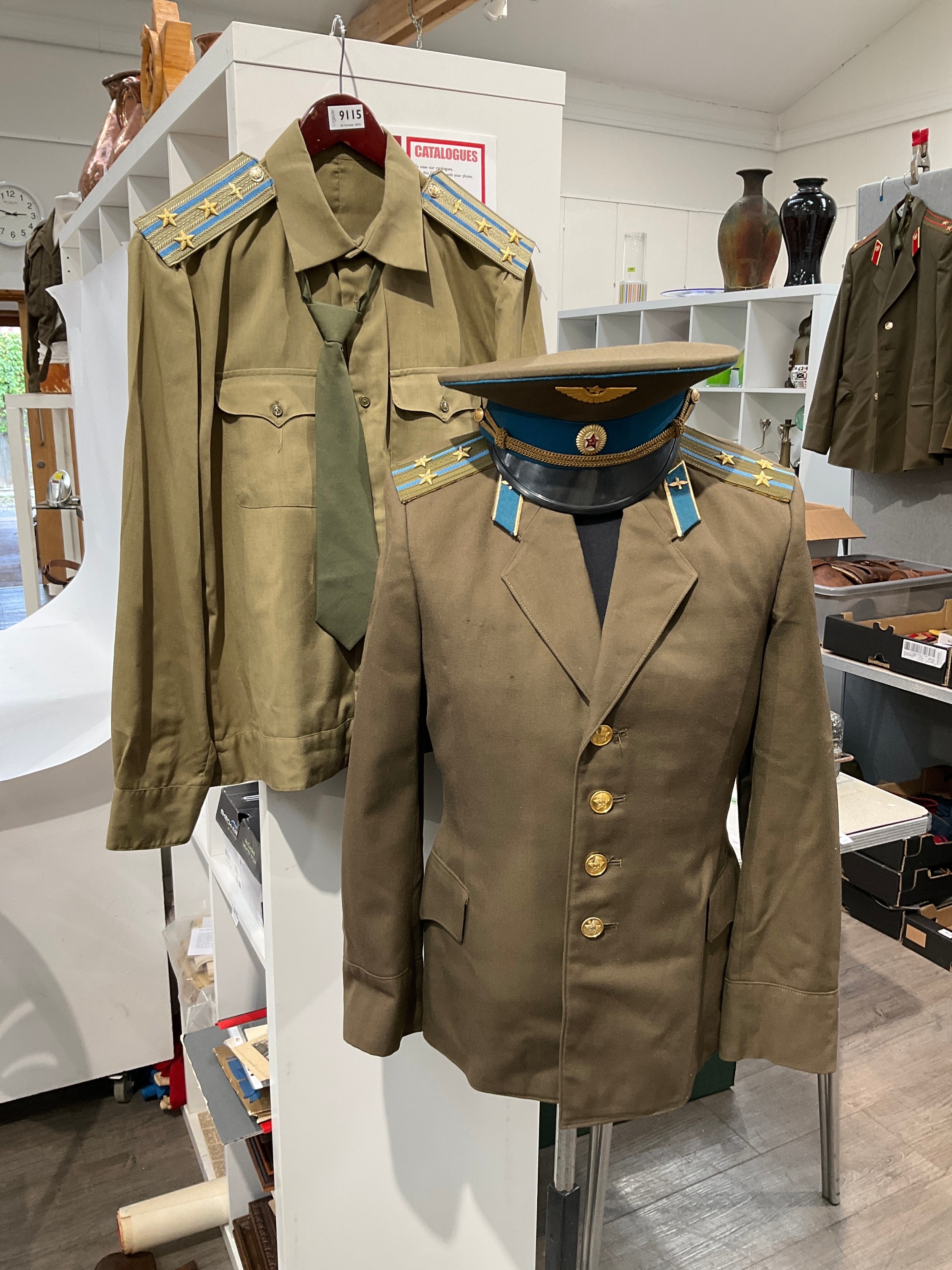 Unknown | A Cold War era Russian Soviet USSR Colonel's everyday uniform ...