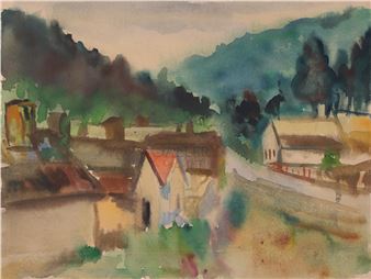 Residential houses in the valley - Istvan Farkas