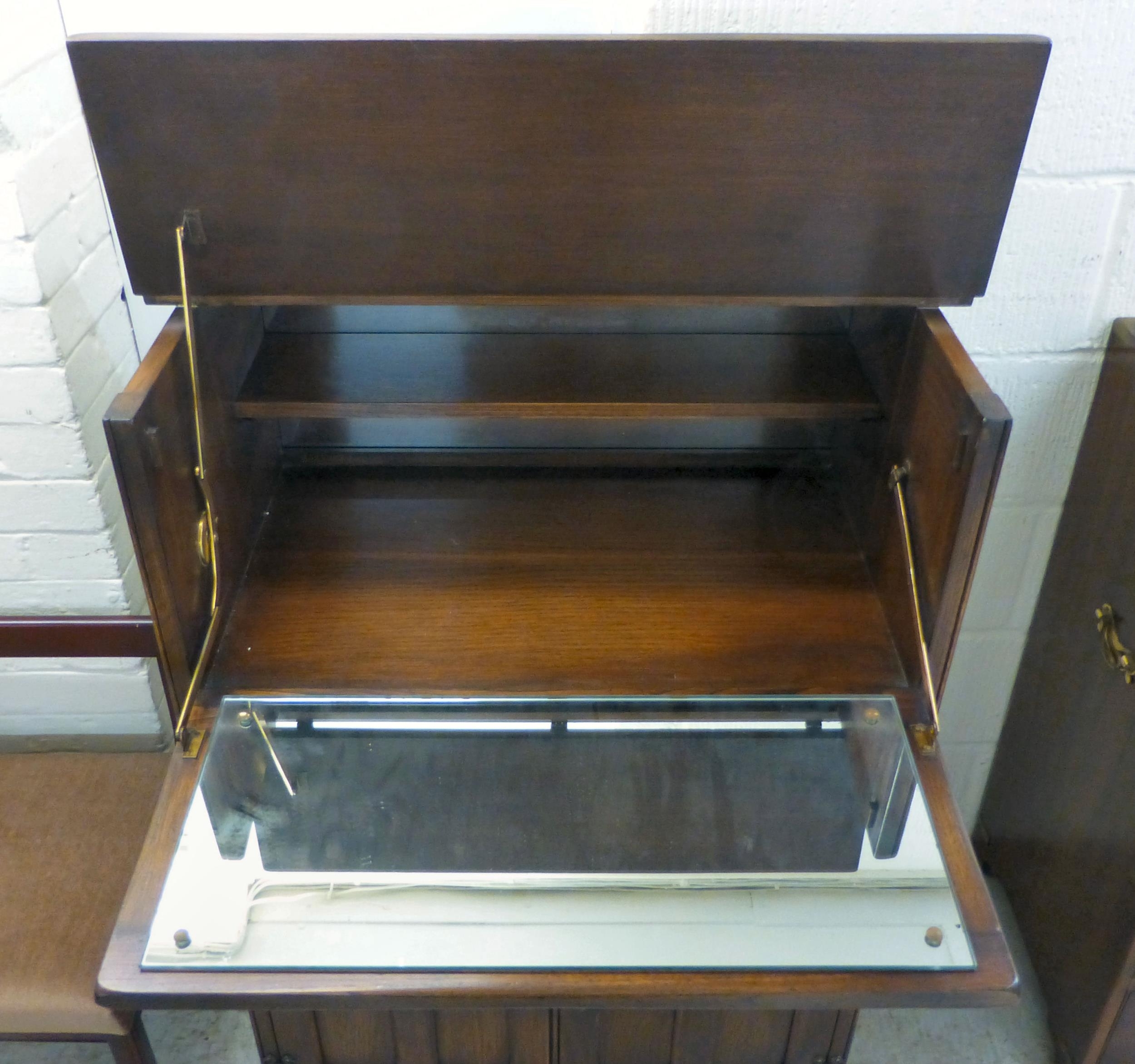 Bevan Funnell | A modern Bevan Funnell oak cocktail cabinet | MutualArt