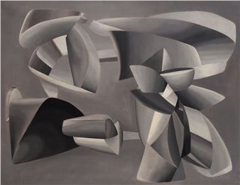 Grey Scale Composition - John Ferren