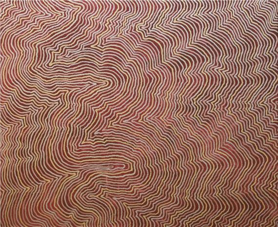 "Walpa- Walking on Country" by Robby Wirramanda, Painted in 2023