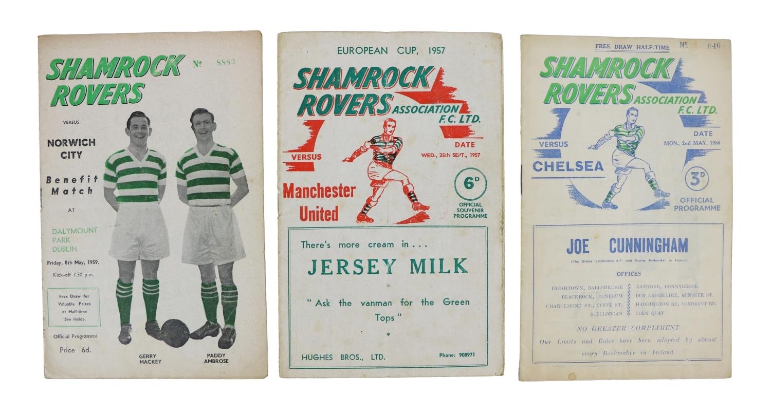 Versus | Three Official Match Programmes (1955) | MutualArt