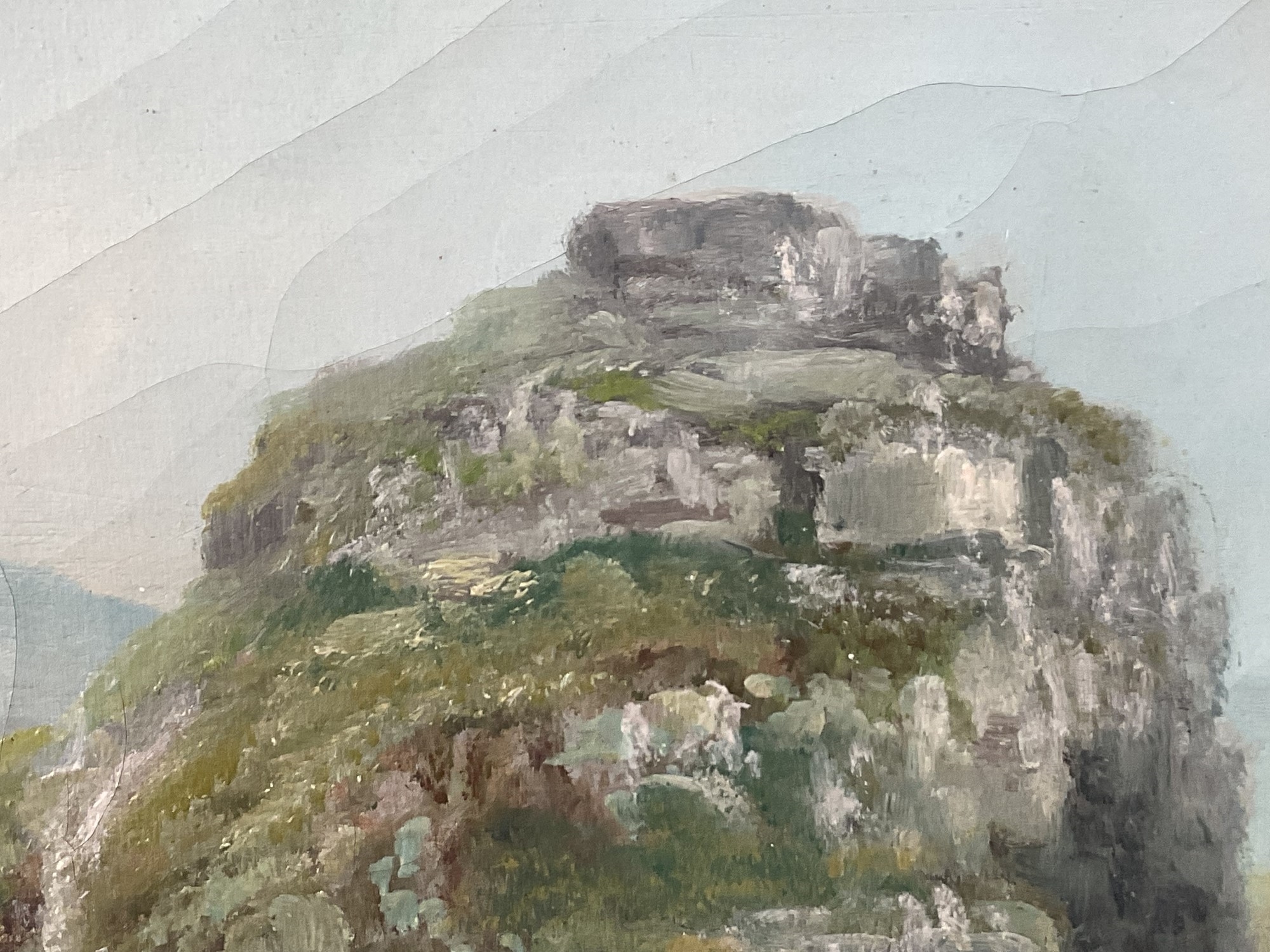 Artwork by Richard Allam, Coastal landscape; River landscape, Made of oils on canvas (2)