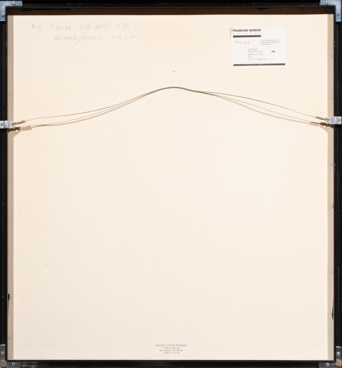 Artwork by Ed Musante, Work on paper, Ed Musante, Made of gouache and acrylic on paper