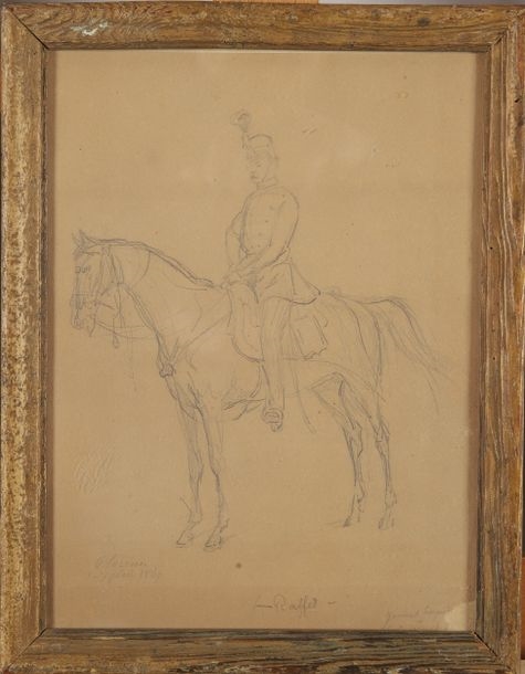 Denis Auguste Marie Raffet | Portrait of a First Empire general on ...