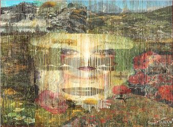 Woman's face on a mountain background - Samuel Sladow-Zacharias