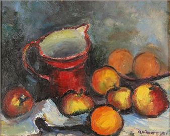 Still life with fruit - Jean-Claude Quinette