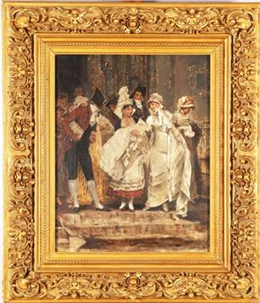 Wedding at the time of the Directoire - Bernhard Zickendraht