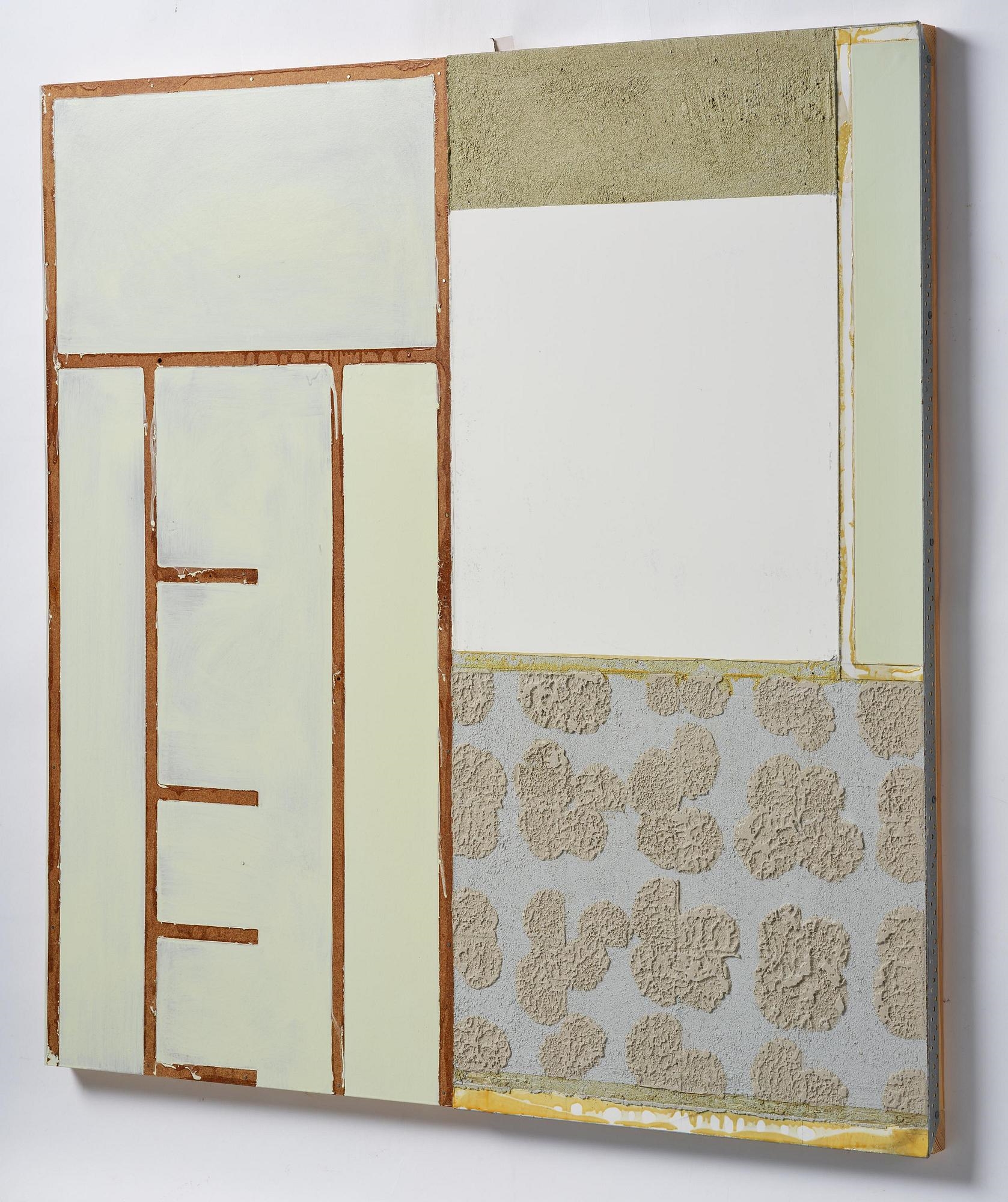 Artwork by Clay Ketter, Broom Closet Wall #1.B, Made of Mixed media on panel